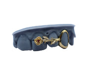 3D Rose Grillz w Ruby