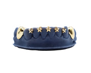 3D Star Gap Filler Grillz w Solid Molars