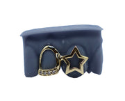 3D Star w Open Face Diamond Tip Tooth Grillz