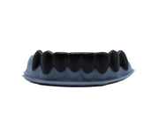 Bottom 8 black gold grillz – detailed product front photo