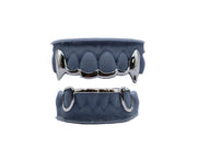 Curved and Straight Bridge Combo w Top Vampire Fangs