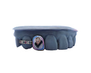 Custom Portrait Grillz w Enamel
