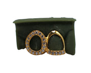 Diamond Open Face Grillz w Open Face w Diamond Tip
