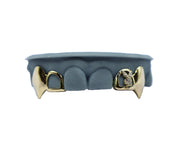 Diamond Playboy Grillz w Sharp Fangs