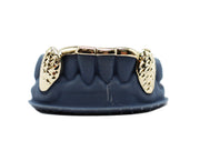 Bottom Bridge Grillz w Diamond Cut Fangs