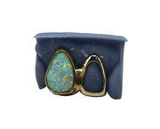 Opal Tooth w Open Face Grillz