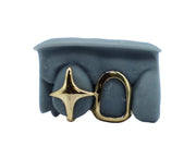 Open Face Grillz w 3D Star