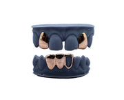 Top Two Tooth Grillz w Bottom 3 Teeth