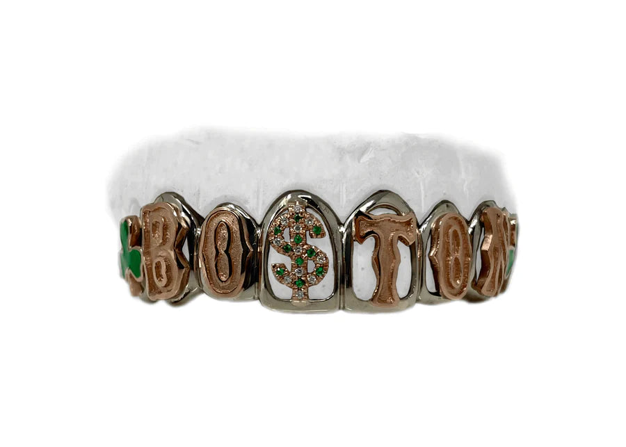 Eye-Catching Emerald Grillz