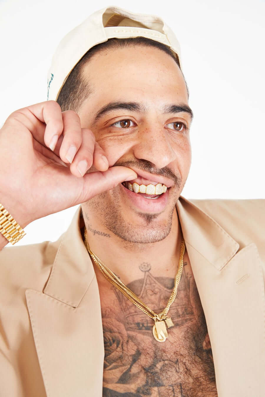 Rose gold diamond grillz deals