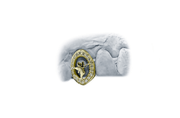 Open Face Diamond Tooth Grillz w Angel Charm