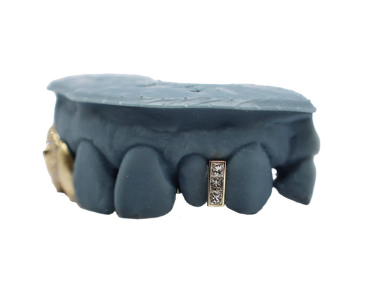 Princess Cut Diamond Grillz