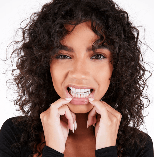 open face sapphire and enamel grillz