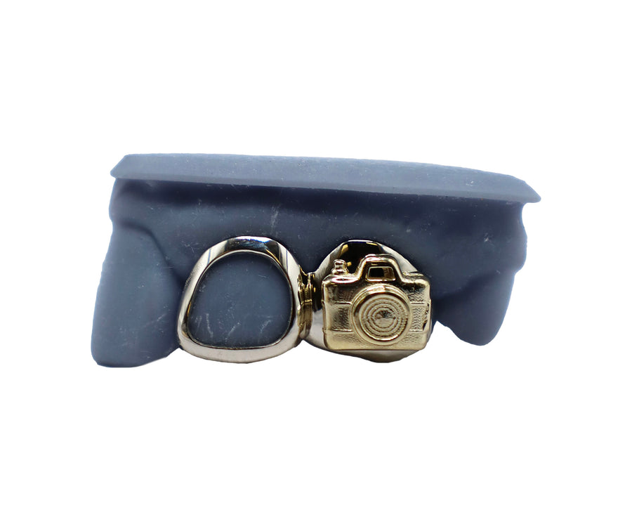 3D Camera Fang Grillz w Open Face