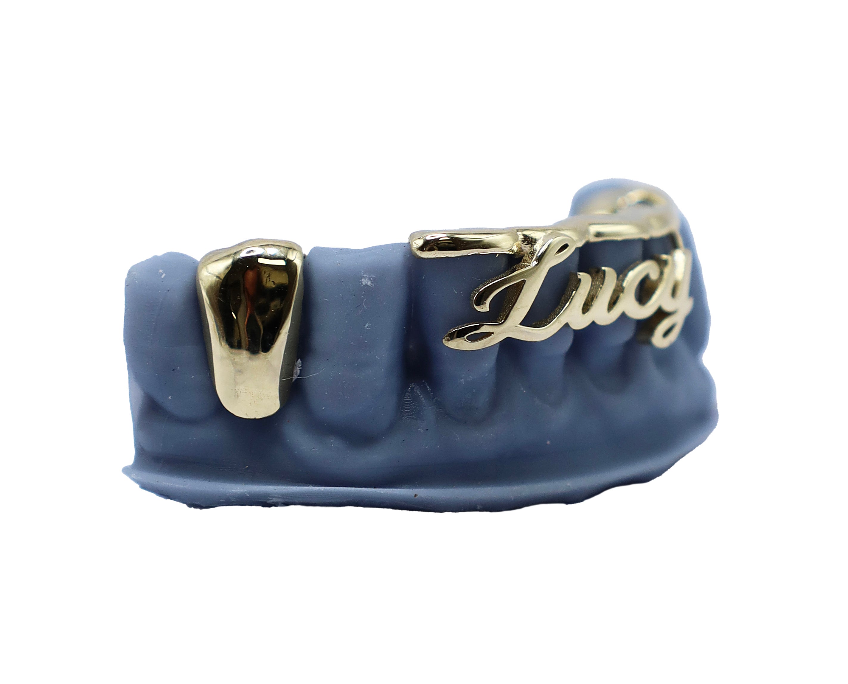 3D Cursive Letter Grillz - Luxe Grillz