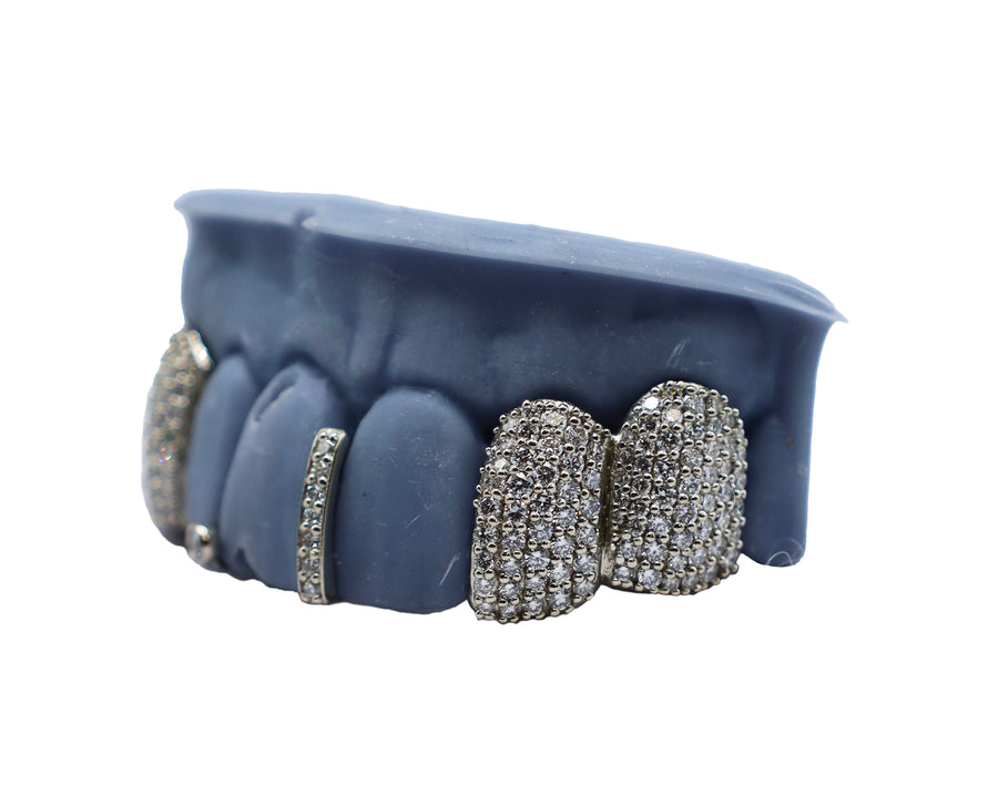 3 Diamond Teeth w Diamond Gap Filler