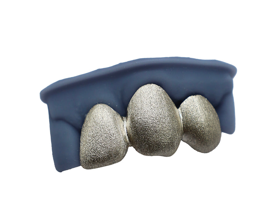 3 Teeth Diamond Dust Grillz