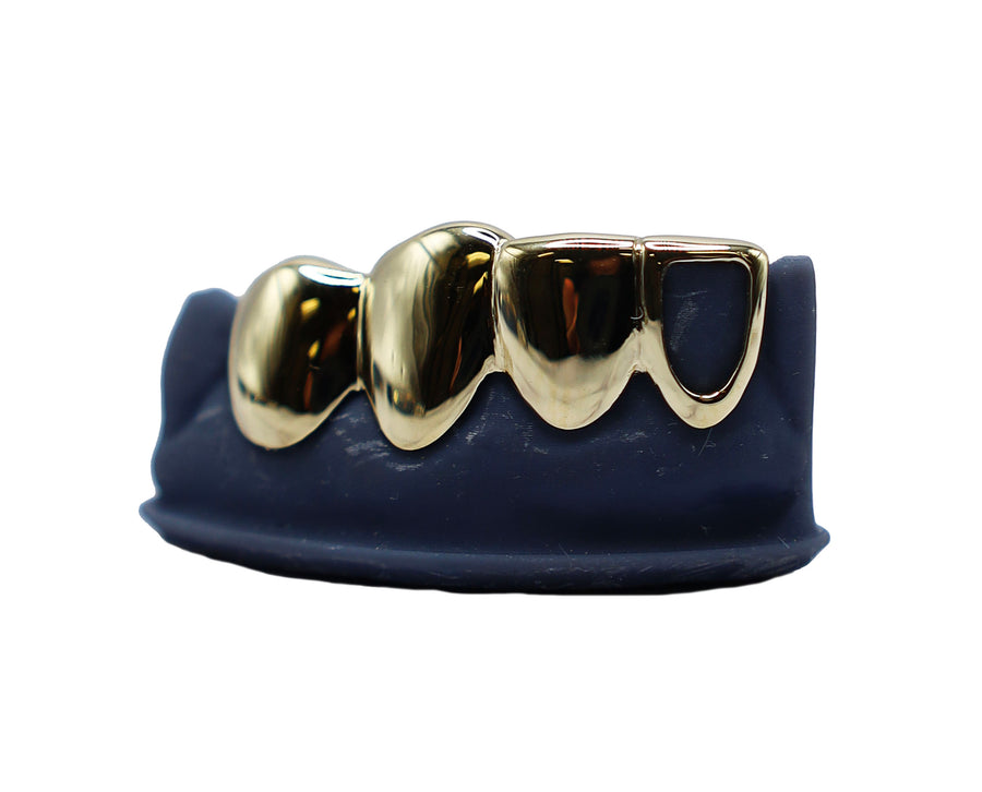 Bottom 4 Grillz w Open Face Tooth