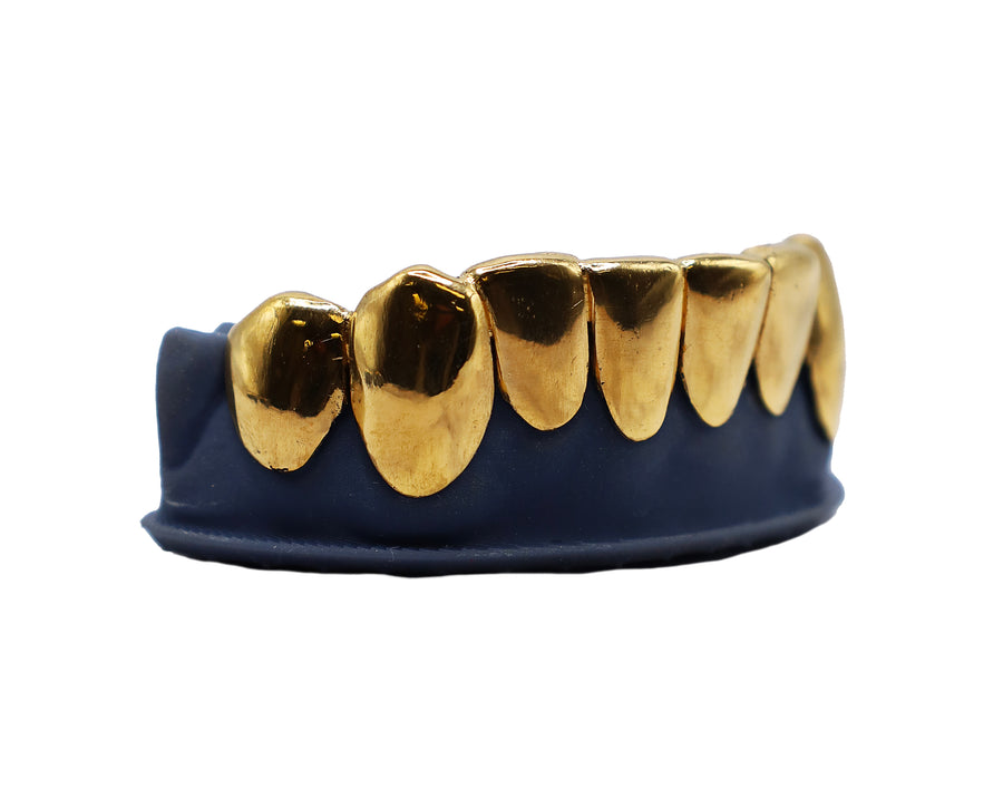 Bottom 6 Grillz in 24K