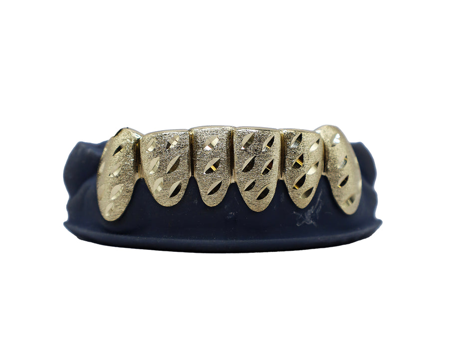 Bottom 6 Grillz w Nugget Cuts