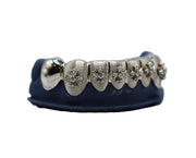Bottom 8 3D Cross Grillz w Diamonds