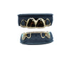 Diamond Bridge Grillz w Opals and Top 4 Grillz w Diamond Tips