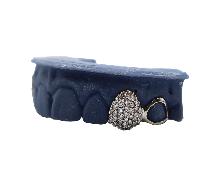 Diamond Fang Grillz w Open Face Pre Molars
