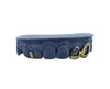 Diamond Open Face Grillz w Diamond Gap + Tip Front View