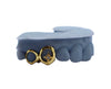 Double Open Face Grillz w 3D Diamond Star