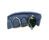 Emerald Fang Grillz w Floating Emerald Tip