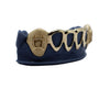 Bottom 6 Grillz w 3D Logo and Open Faces