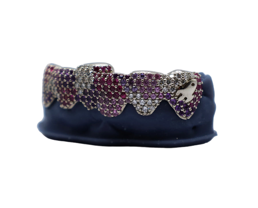 Bottom 6 Diamond Camo Grillz w 3D Image