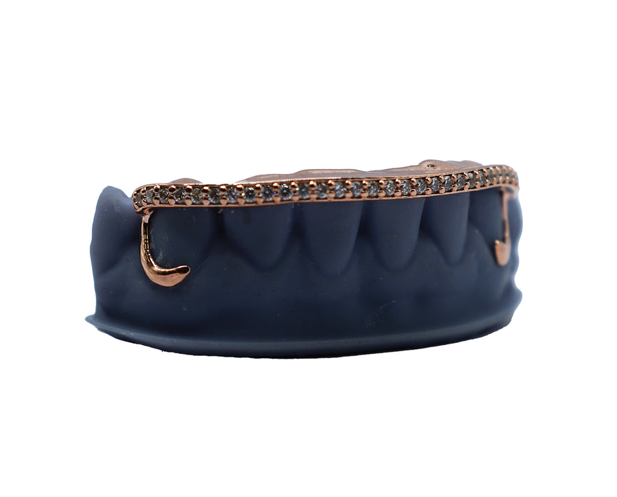 Kim Kardashian Bottom Bridge Diamond Grillz