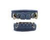 Top 4 Grillz w Open Faces and Curved Bridge