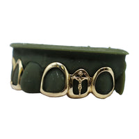 Top 5 Open Face Custom Grillz w 3D Crucifix