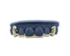 Top Curved Bridge Grillz w Diamond Cut Fangs