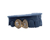 Two Tooth Pear and Princess Cut Big Diamond Grillz
