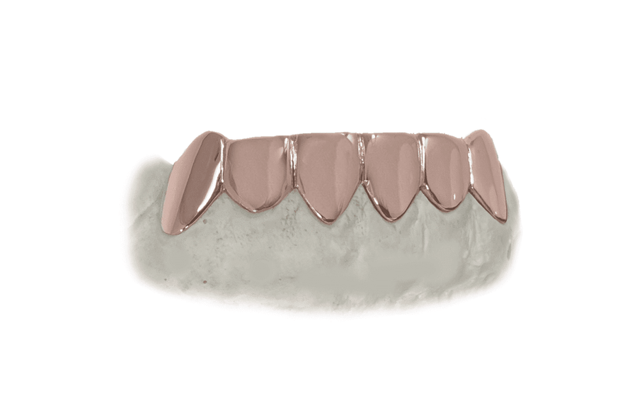 Bottom 6 Grillz (Rose Gold)