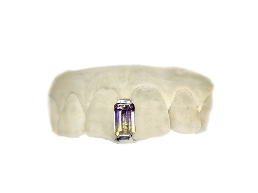 Sapphire Gap Grillz - Kim K Grillz