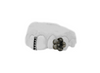 Black Diamond Gap Grillz w Black Pearl Flower