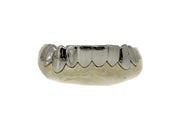 Bottom 10 White Gold Grillz 14K