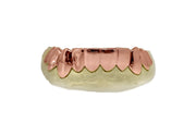 Bottom 10 Rose Gold Grillz in 14K