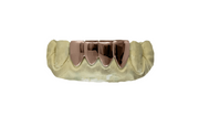 Bottom 4 Grillz 18K Rose Gold