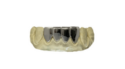 Bottom 4 Grillz 18K White Gold