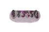 Bottom 6 Diamond Grillz w Amethyst and Ruby Camo Setting