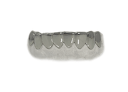 Bottom 8 Grillz White Gold 18K