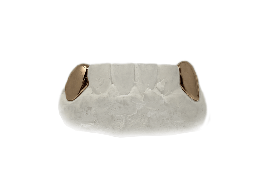 Bottom Fang Grillz 18K Rose Gold