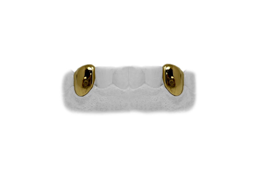 Shop Bottom Fang Grillz in 24K Solid Gold Luxe Grillz