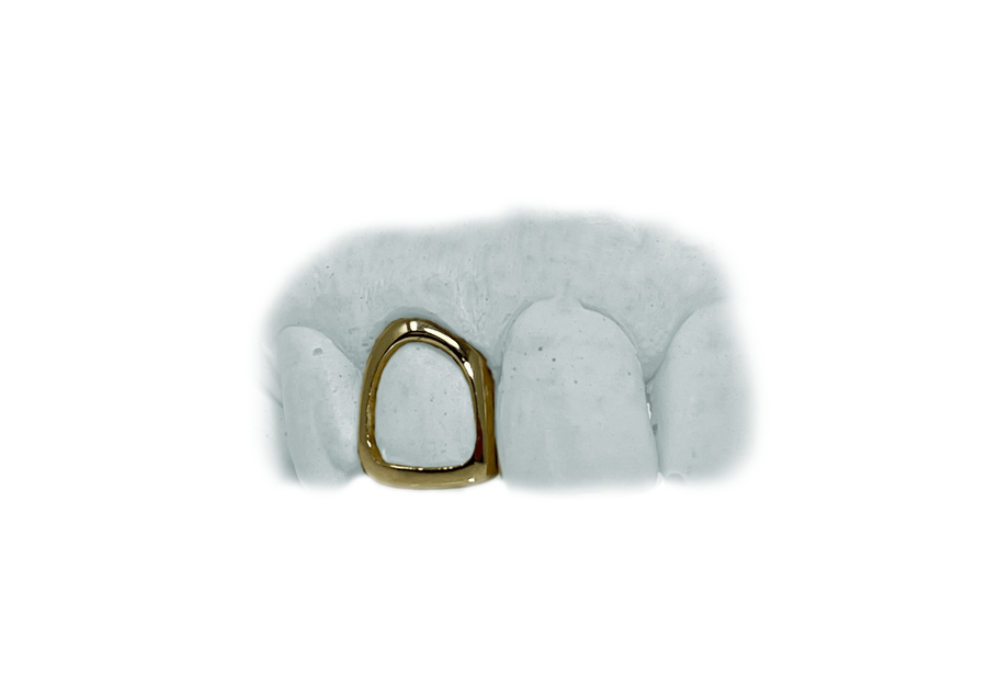 Single Tooth Open Face Grillz