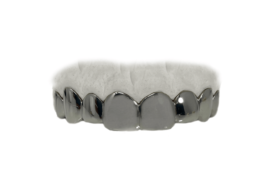 Top 8 Grillz White Gold 10K